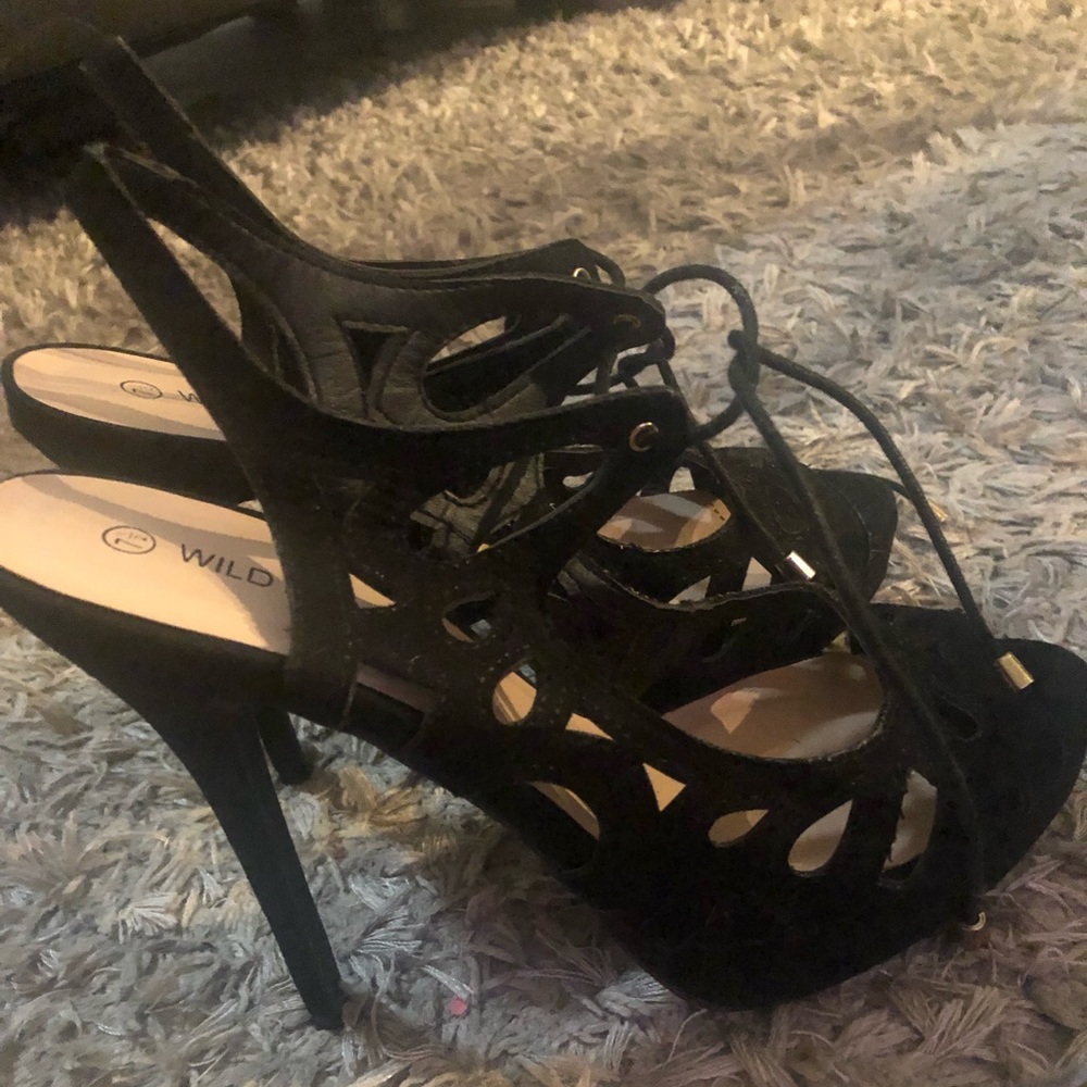 Black heels